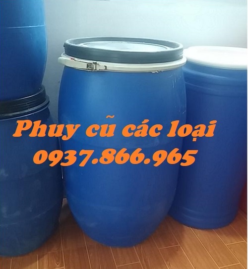 Bán thùng phuy nhựa cũ tại hà nội, phuy nhựa