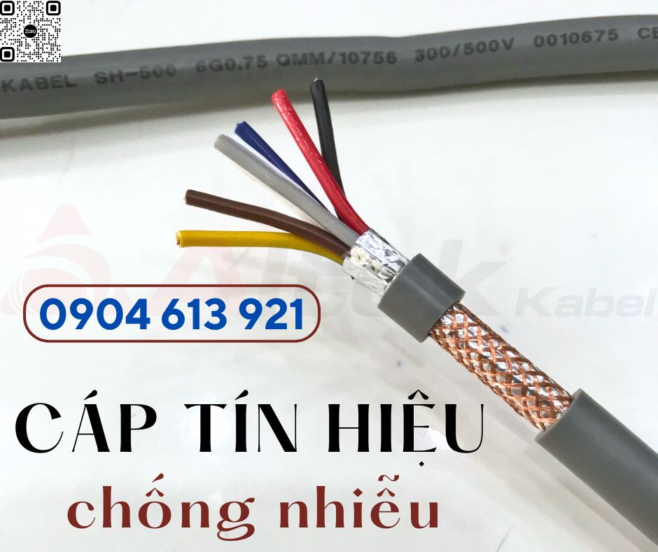 Cáp tín hiệu chống nhiễu 6x0.75mm Altek Kabel Đà Nẵng, HCM, Hà Nội 