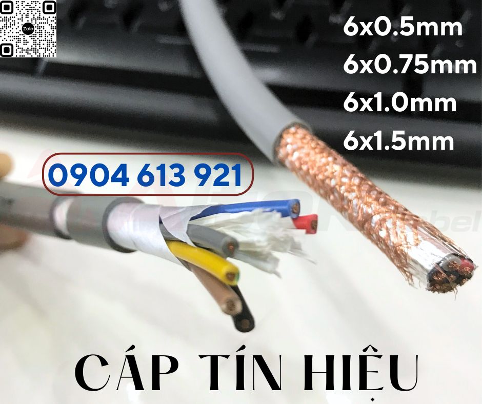 Cáp tín hiệu chống nhiễu 6x0.75mm Altek Kabel Đà Nẵng, HCM, Hà Nội 