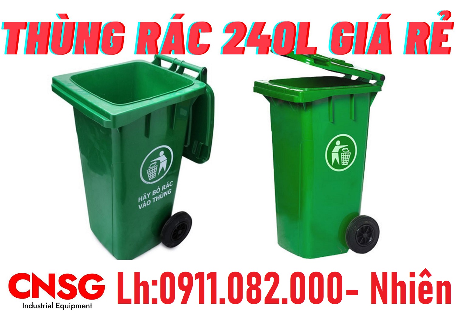  Địa chỉ mua thùng rác NHỰA 120L 240L 660L uy tín giá rẻ tại cần thơ