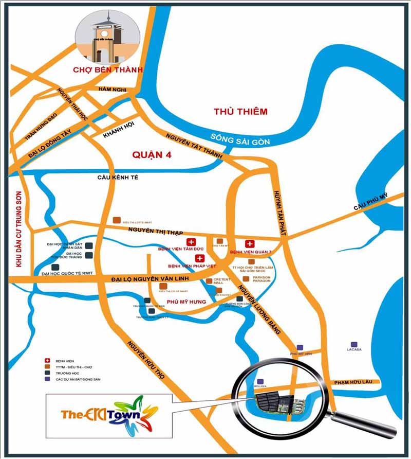 Cho thuê căn hộ Era Town quận 7 giá rẻ. 8 triệu/2 phòng nội thất