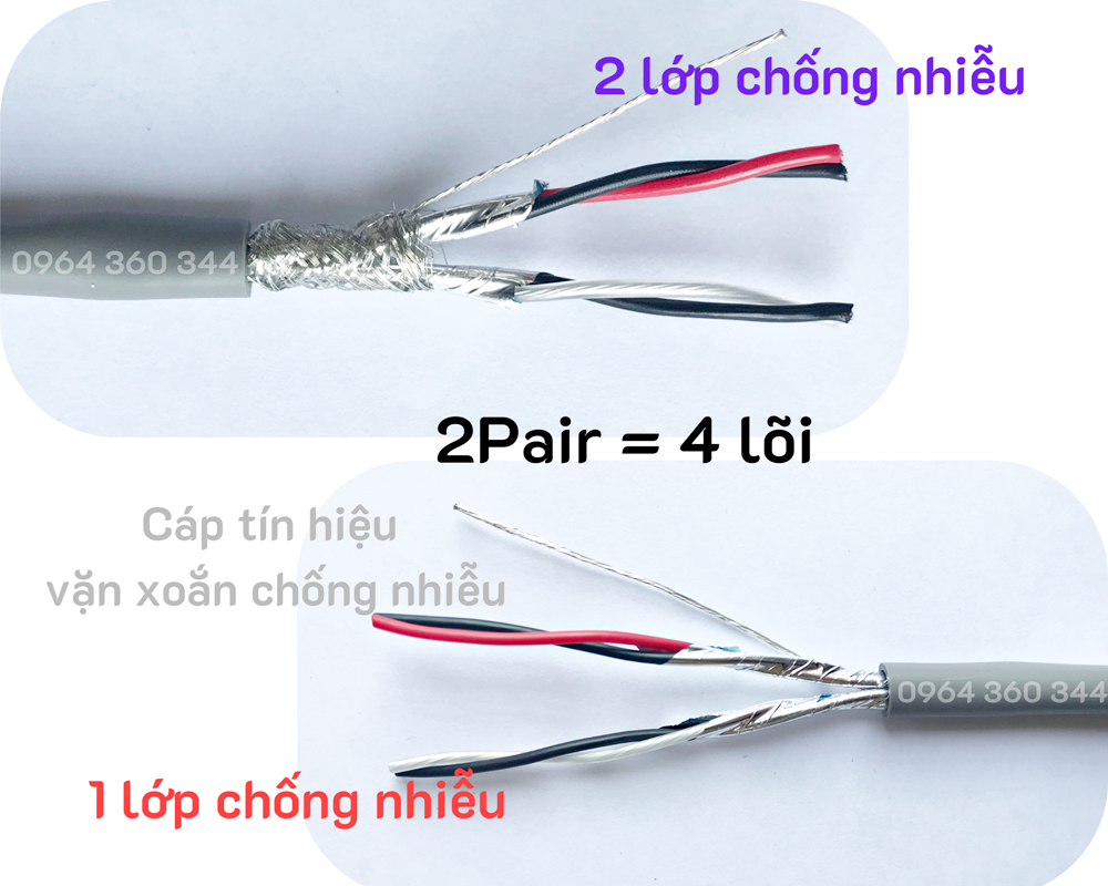 Cáp tín hiệu vặn xoắn chống nhiễu Altek Kabel