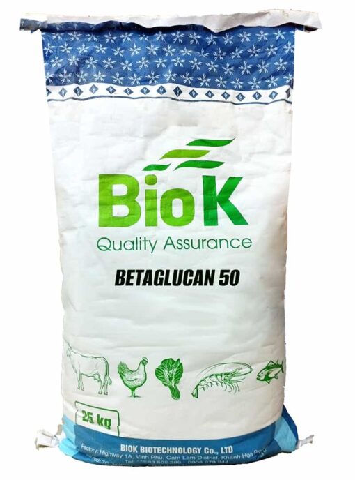 BETAGLUCAN 50 hoạt chất sinh học kích thích miễn dịch BAO 5kg