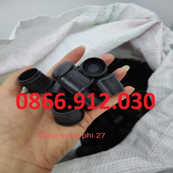 Nắp chụp đầu sắt hộp phi 27mm, bịt đầu sắt hộp