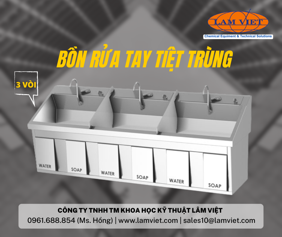 Bồn Rửa Tay Tiệt Trùng