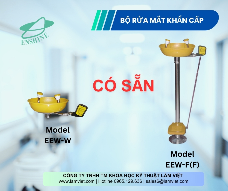 Bộ Rửa Mắt Khẩn Cấp - ENSHINE (Hàng Có Sẵn)