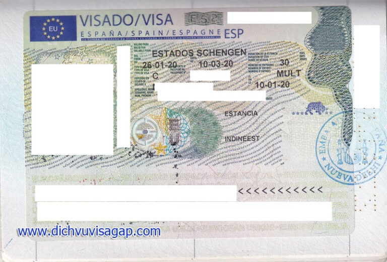 Dịch vụ làm visa Tây Ban Nha diện du lịch, công tác, thăm thân