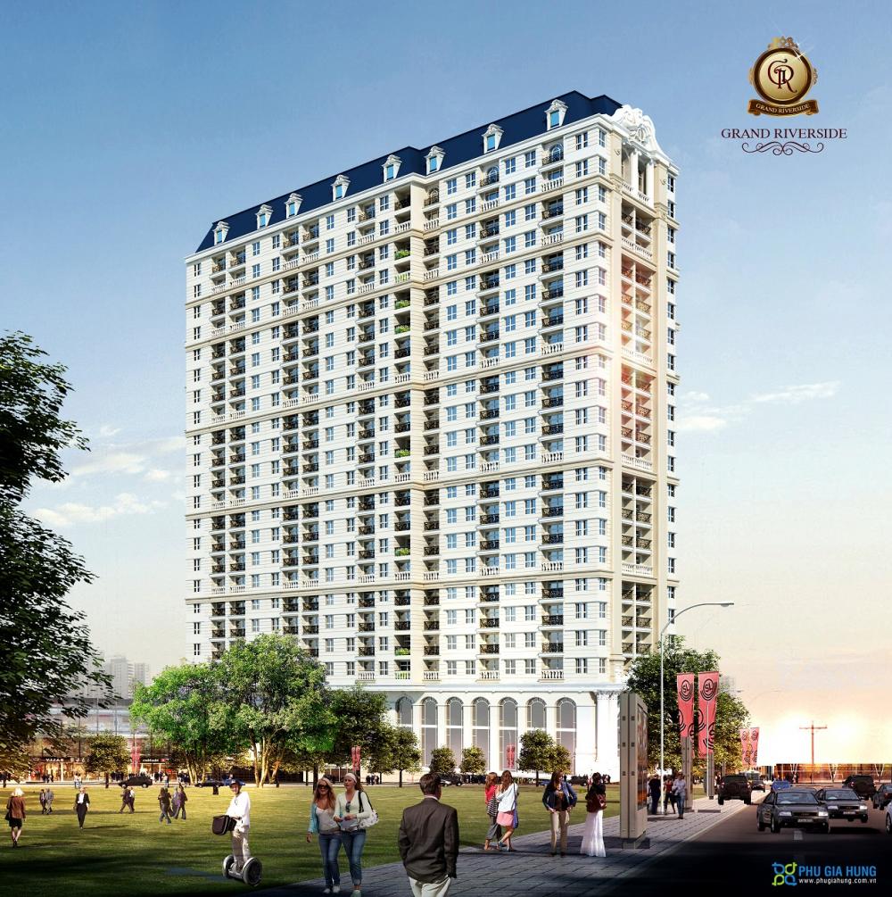 Cần bán căn hộ xinh Grand Riverside 50m2 full nội thất trung tâm