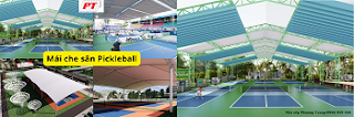 Mái Che Sân Pickleball giải pháp hoàn hảo cho sân hiện đại 2025