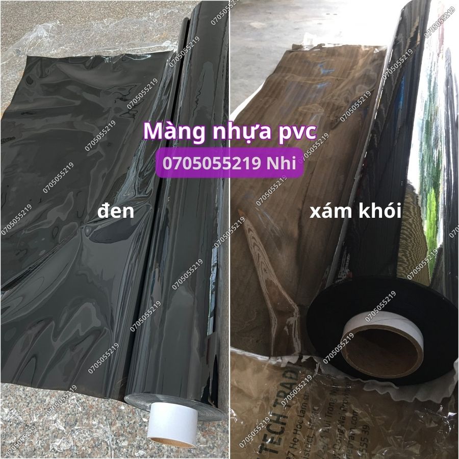 Màng Nhựa PVC Đục Mờ 0.25mm May Túi Đựng Mỹ Phẩm Altek