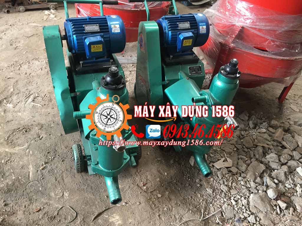 Máy bơm vữa sika 1 piston zjb3