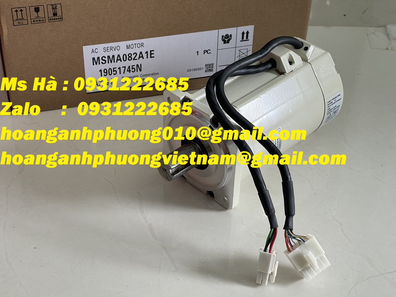 Panasonic - mô tơ MSMA082A1E - miễn phí giao hàng 