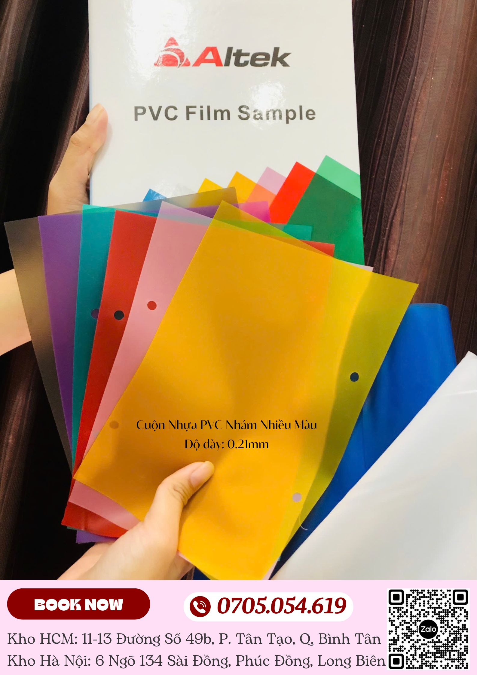 Giá cuộn nhựa pvc nhám nhiều màu, kho phân phối lớn số 1