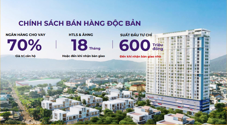 BOOKING CĂN HỘ MIA CENTER POINT TRUNG TÂM ĐÀ NẴNG NHẬN NGAY 5 CHỈ