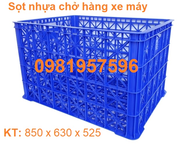 sọt nhựa chở hàng loại lớn, sọt chở hàng