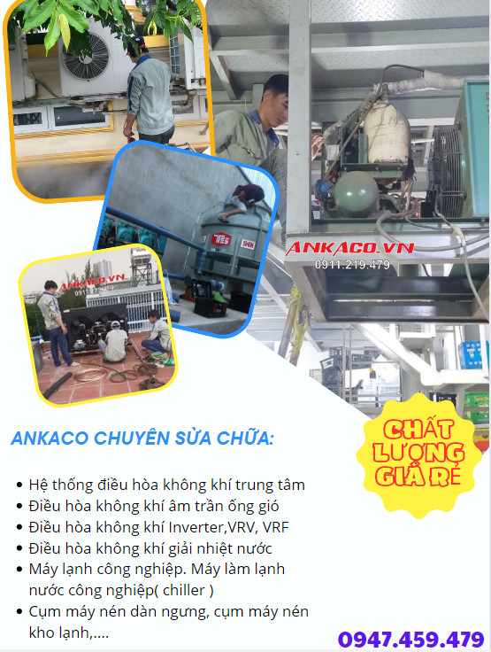 Kiểm Tra sửa chữa máy làm lạnh nước tận nơi tại quận 1