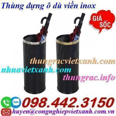 Ống cắm ô dù viền inox