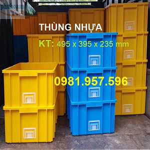 Thùng nhựa đặc, Hộp nhựa đặc đựng linh kiện điện tử