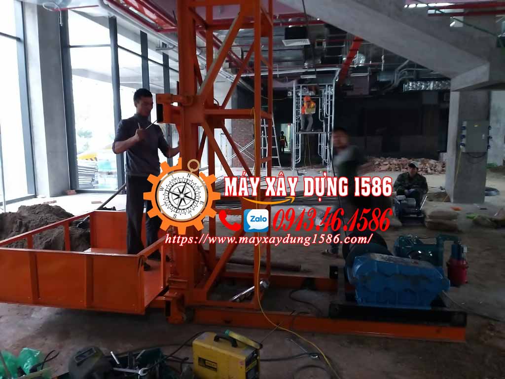 Vận thăng nâng hàng loại 500kg - 1 tấn