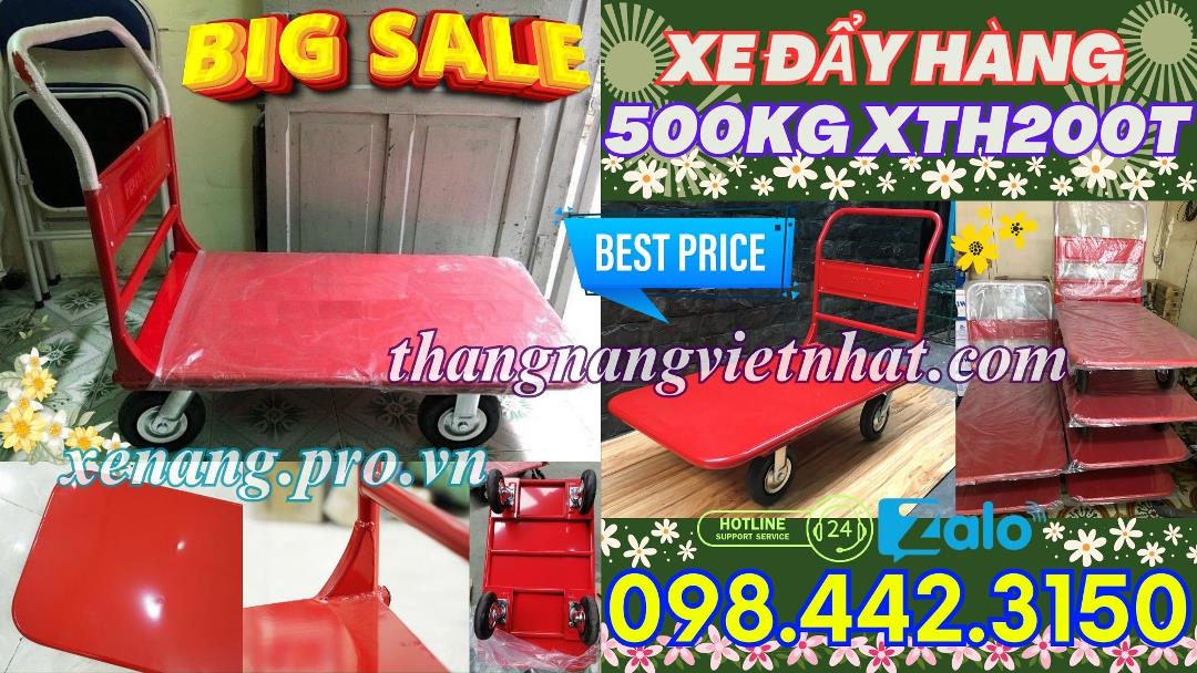 Xe đẩy hàng 500kg XTH200T