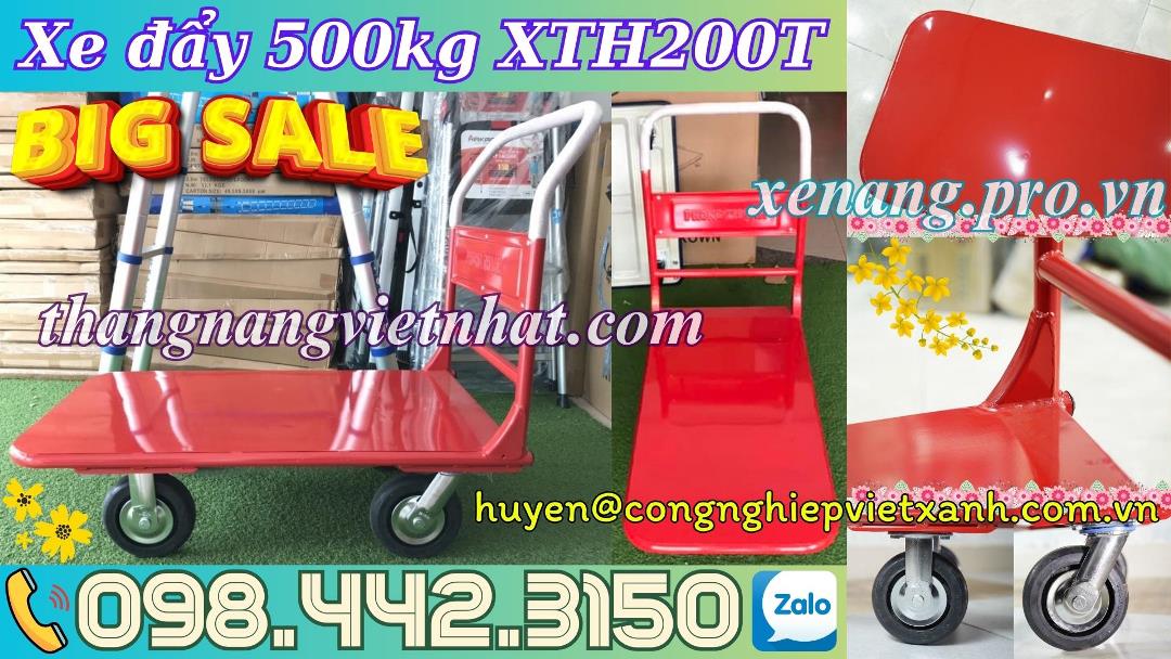 Xe đẩy hàng 500kg XTH200T