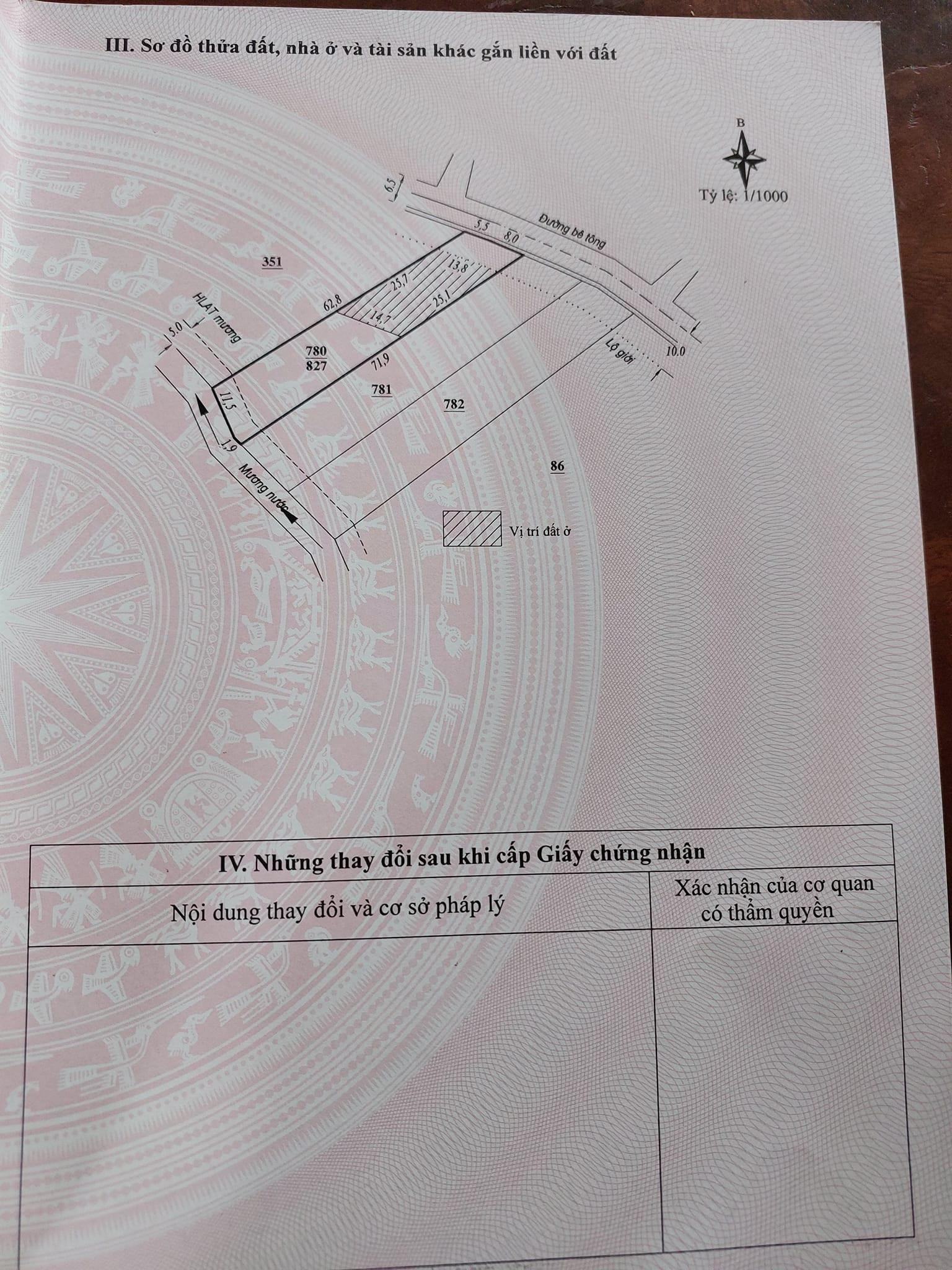 ĐẤT CHÍNH CHỦ - GIÁ TỐT – CẦN BÁN 2 LÔ ĐẤT MẶT TIỀN TẠI Thôn 5 -