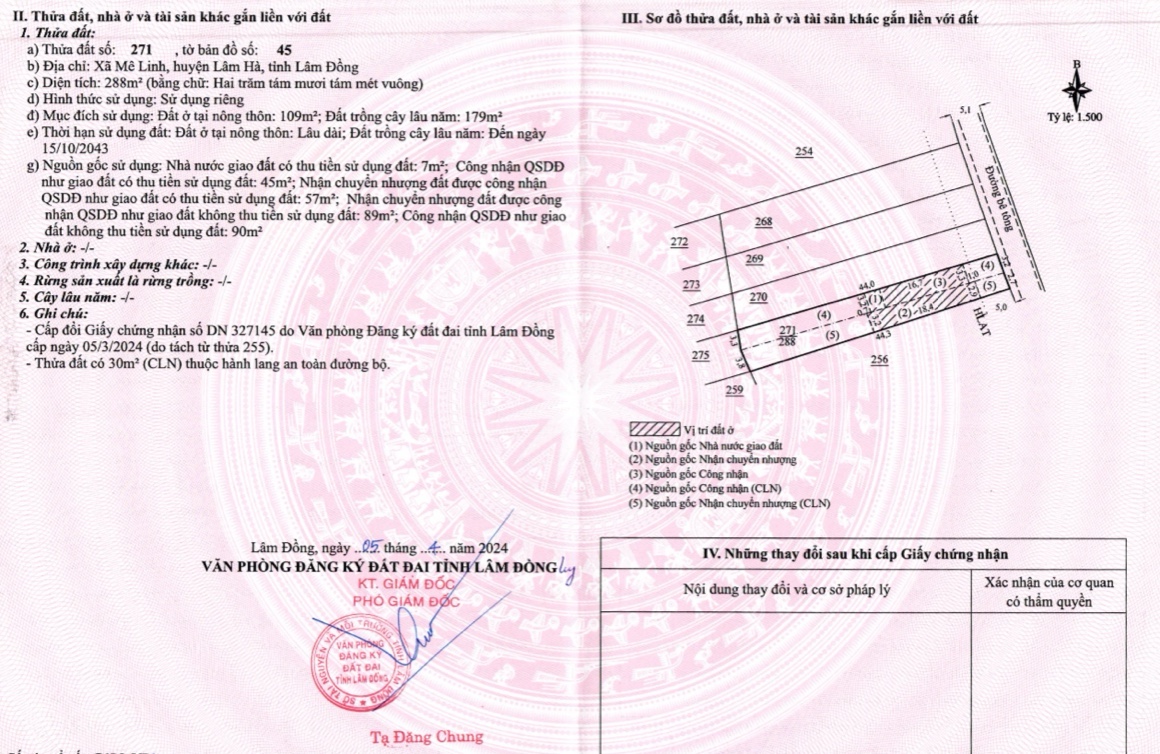 Thanh lí lô đất cuối cùng Mê Linh quy hoạch TP Đà Lạt chỉ 860 triệu