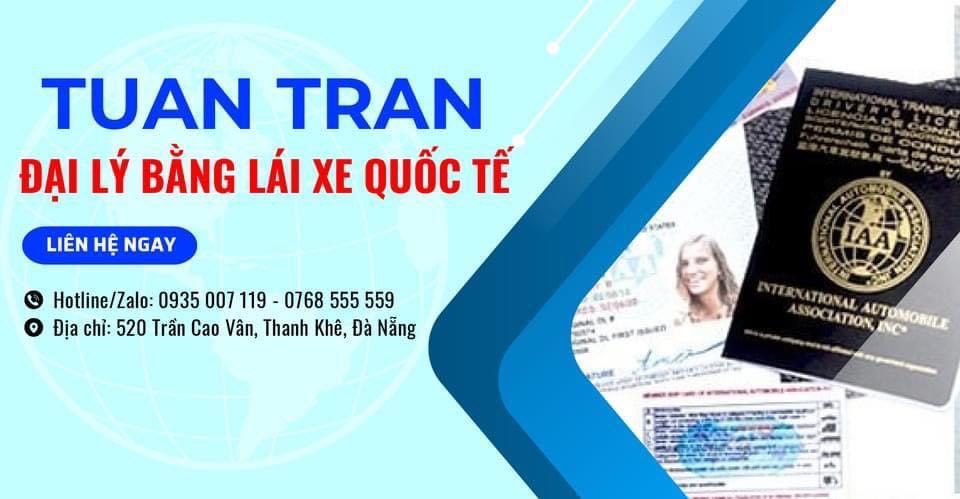 TUẤN TRẦN - Đại lý bằng lái xe quốc tế