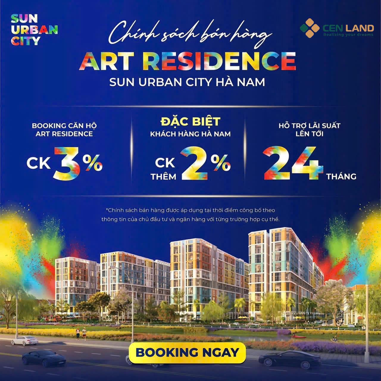 SỞ HỮU CĂN HỘ “ART RESIDENCE” SUN URBAN CITY CHỈ VỚI HƠN 1 TỶ  BẠN