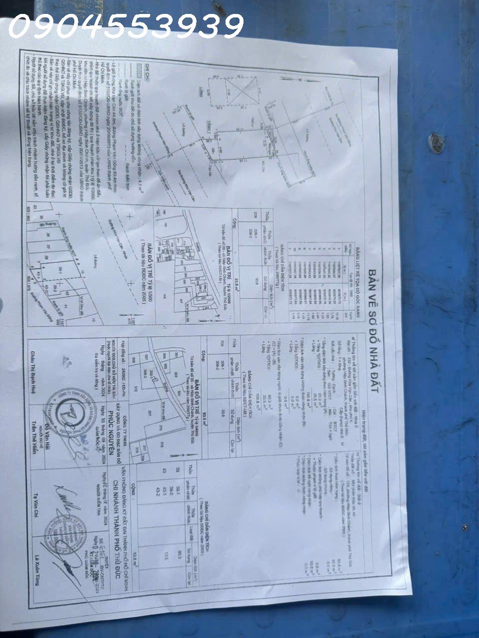 Bán Đất 2 MT Phạm Văn Đồng - Kha Vạn Cân - Hiệp Bình Chánh