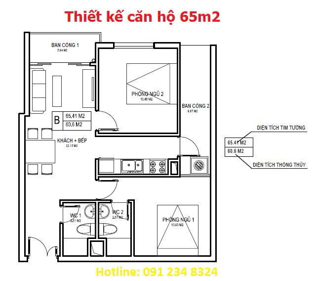 !! GIÁ TỐT – BÁN CHUNG CƯ 2N2VS FLC PHẠM HÙNG, MỸ ĐÌNH, HÀ NỘI