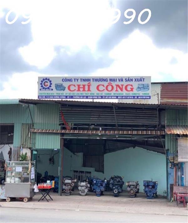 Mặt tiền 712 Kinh Dương Vương khu vực kinh doanh sầm uất diện tích