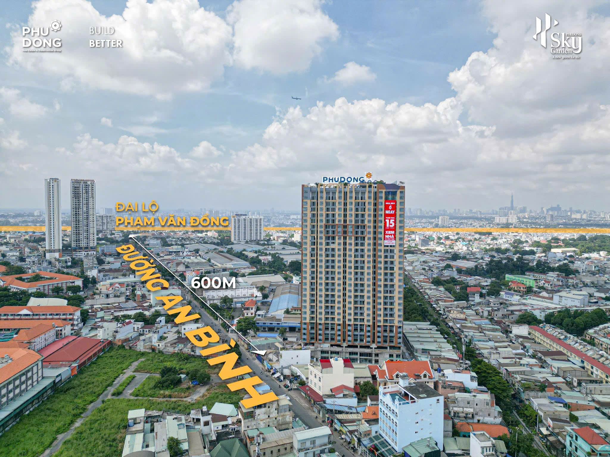 Căn góc 73m2 rẻ nhất Phú Đông Sky Garden, 2PN2WC, view đẹp