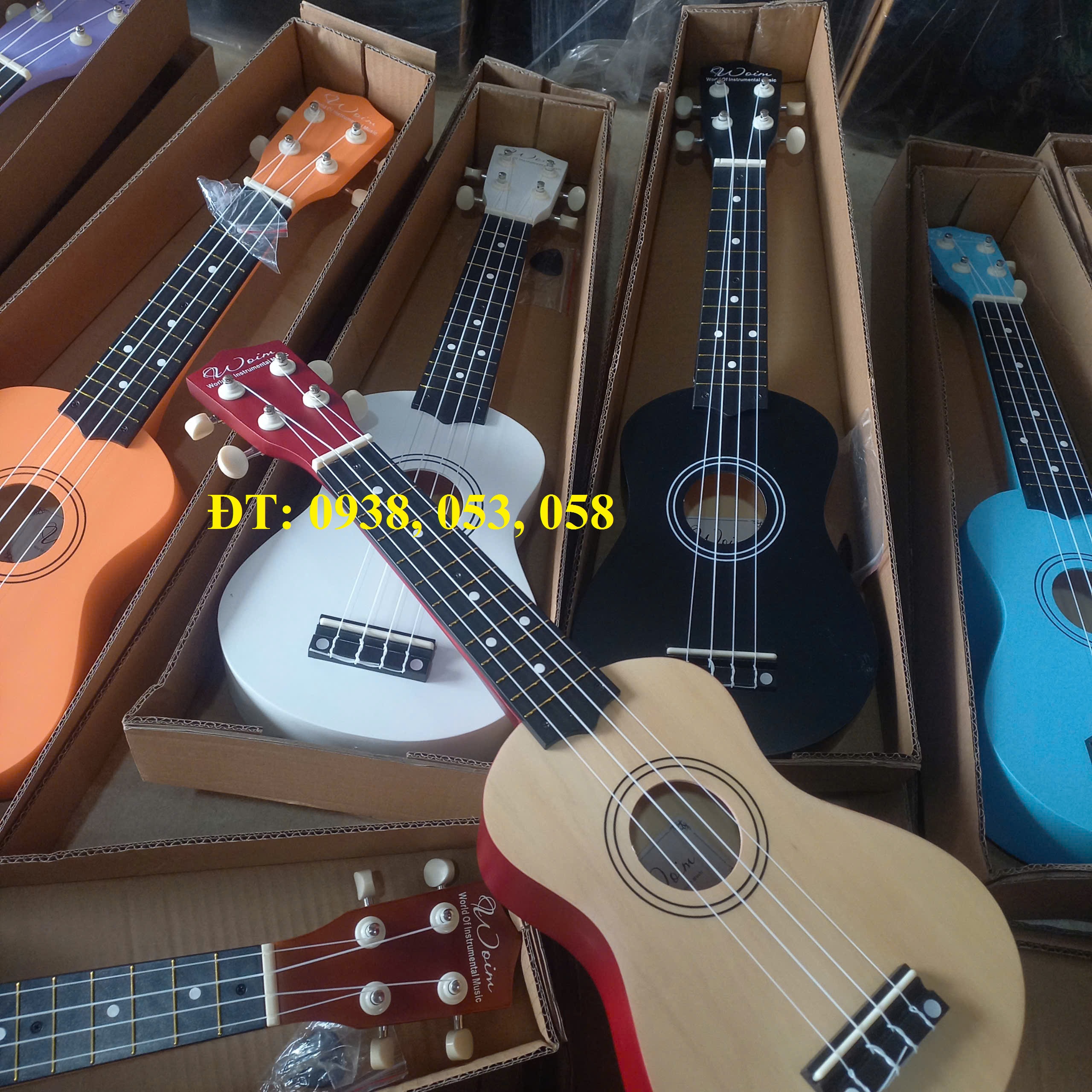 Bán đàn ukulele giá rẻ - 0938,053, 058