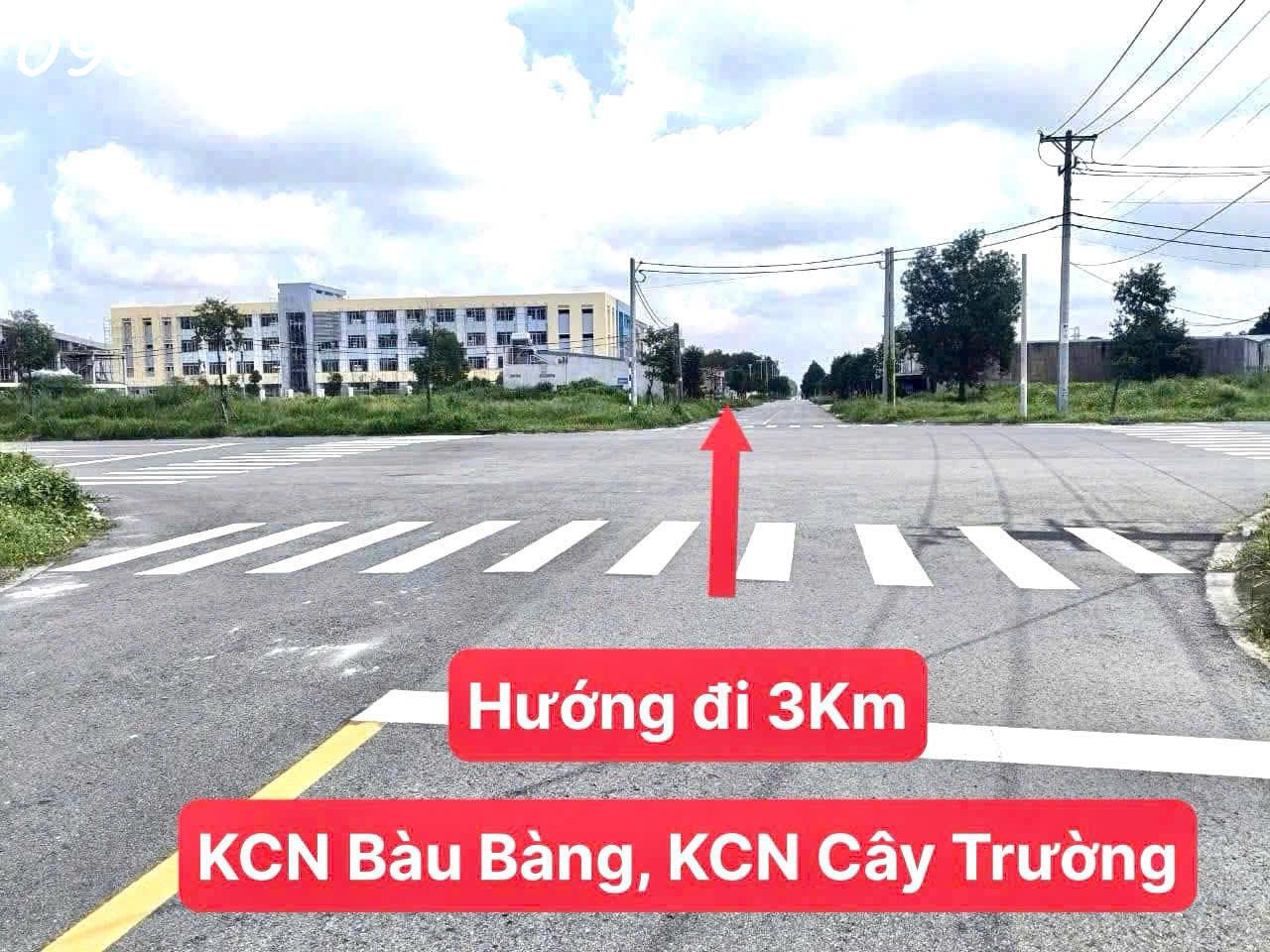 BÁN GẤP ĐẤT TÂN LONG - PHÚ GIÁO - BÀU BÀNG -  300Triệu - Công chứng