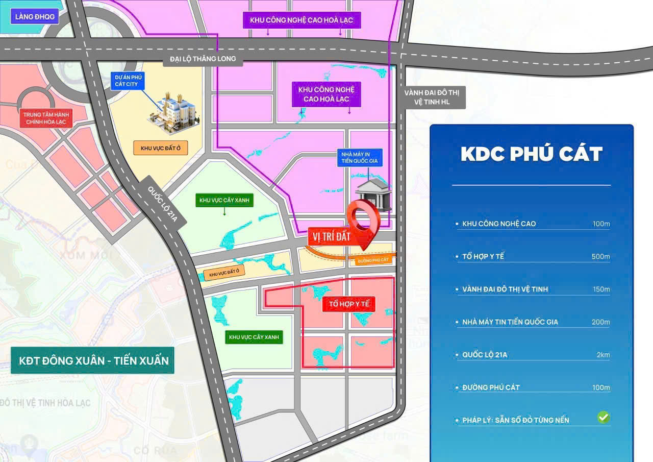 Hàng hiếm đất TDC Cầu Vai Réo xã Phú Cát huyện Quốc Oai  