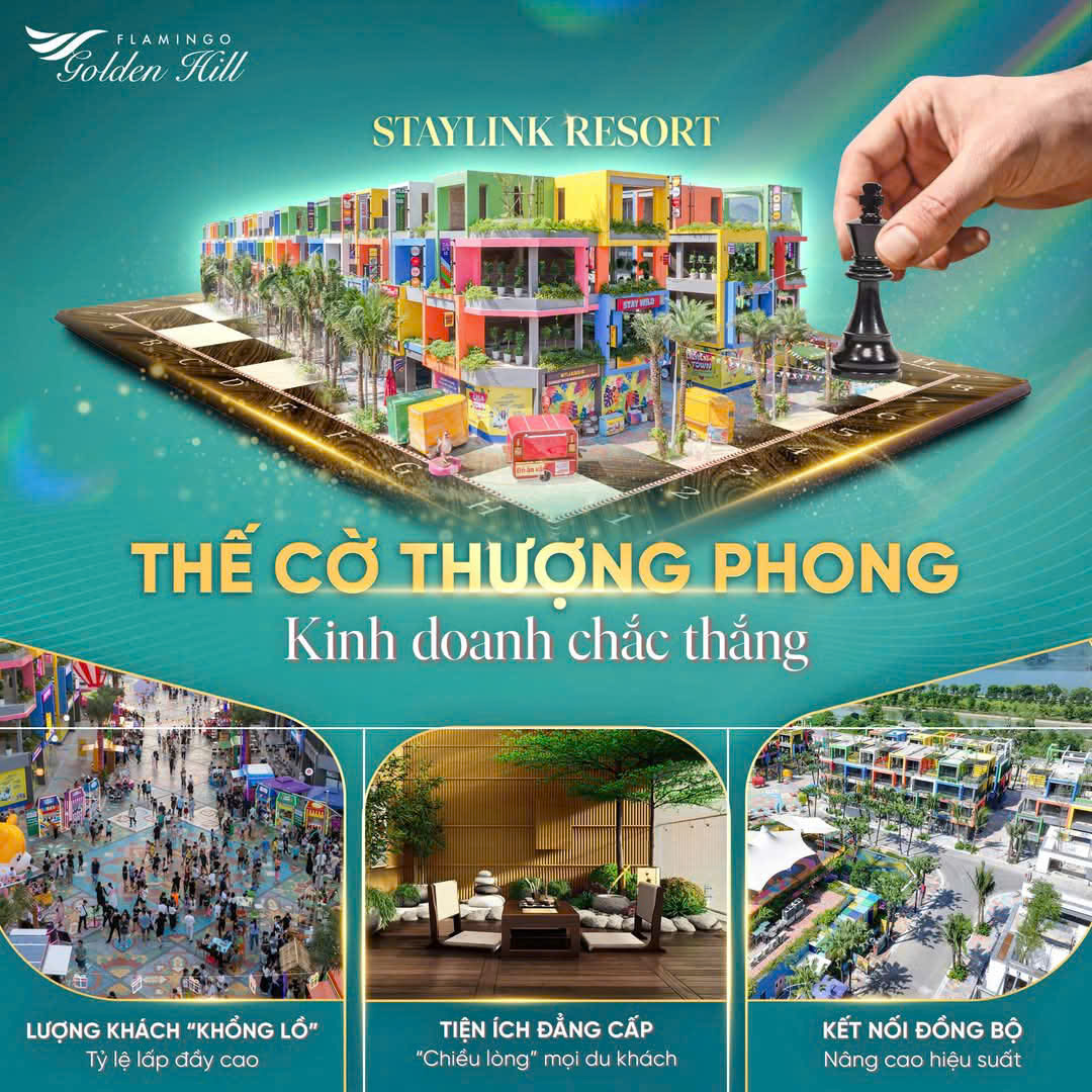 Flamingo Golden Hill – Thành phố thương mại & du lịch đẳng cấp 5